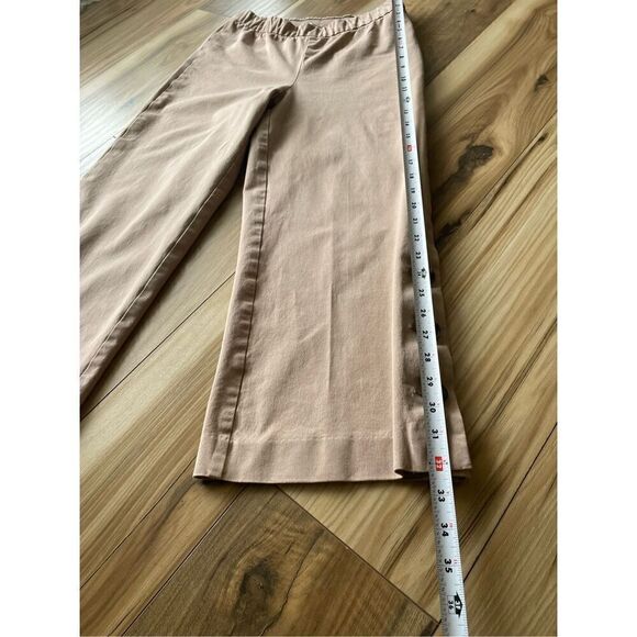 Isaac Mizrahi Live! Stretch Pink Culotte Pants w/ Button Size 2 - Picture 5 of 11